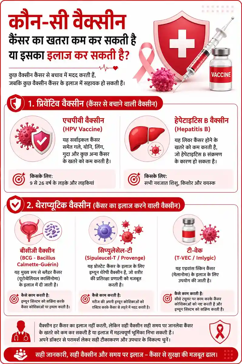 vaccines which can reduce the risk of cancer 